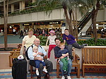 All together at the Orlando Airport just before boarding our flights home