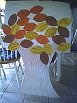 Abby's "Thankfulness Tree" from her Chemo #3 hospital stay.